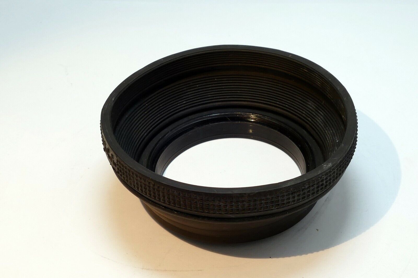 55mm Rubber Collapsible Lens Hood Shade Telephoto 80-200mm  double threaded