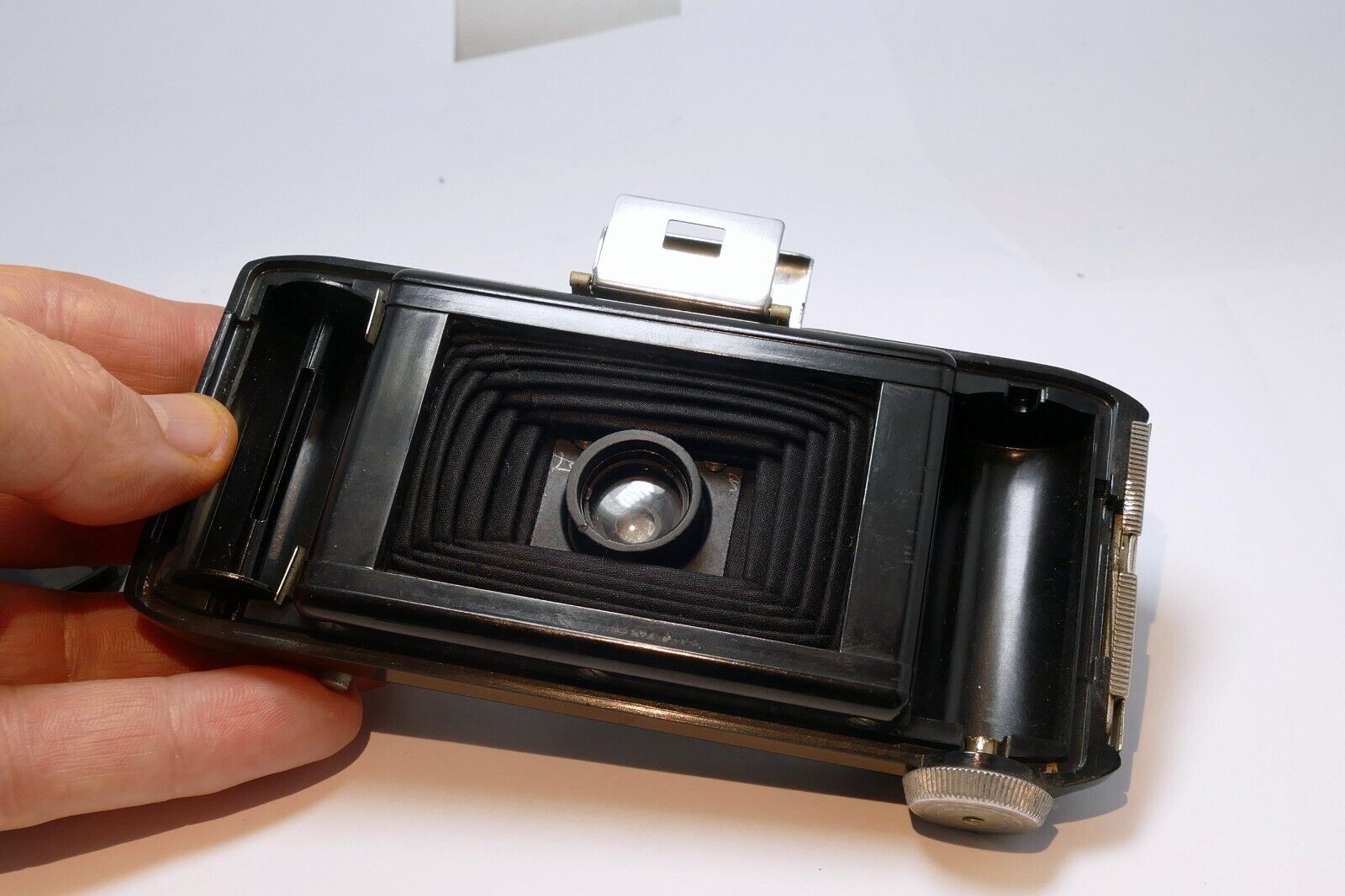Kodak Jiffy VP   folding camera for  127 film vintage