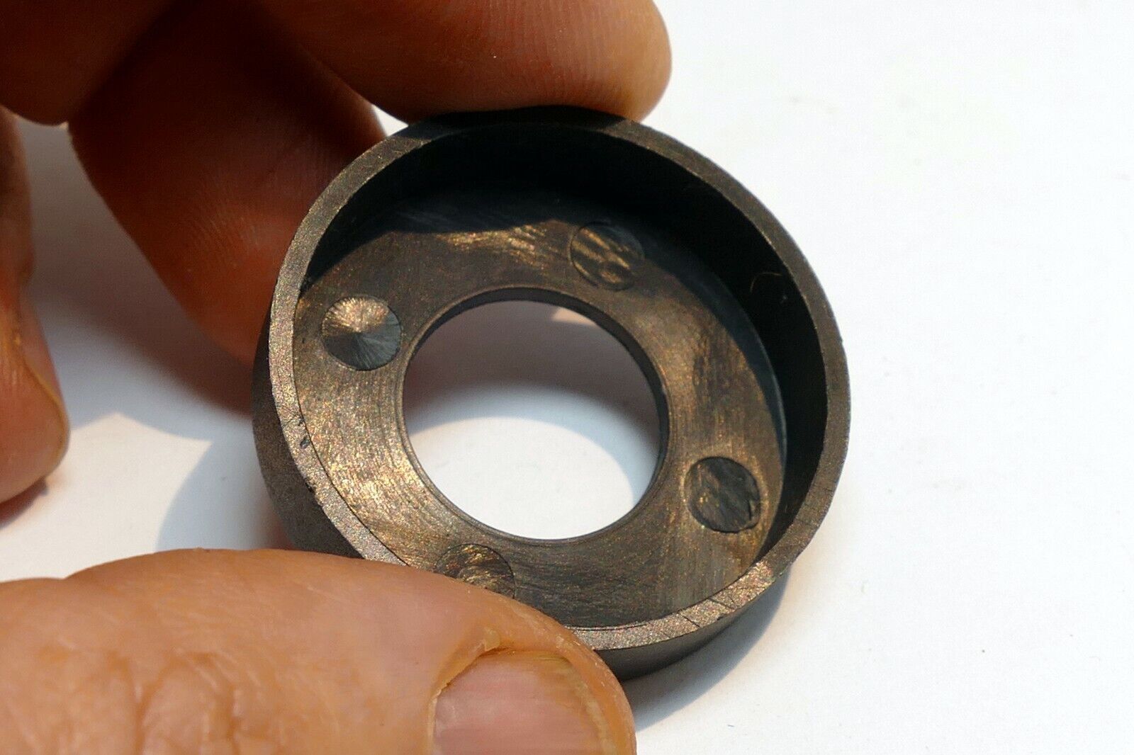 32mm ID round rigid plastic eye piece cup for camera missing ring