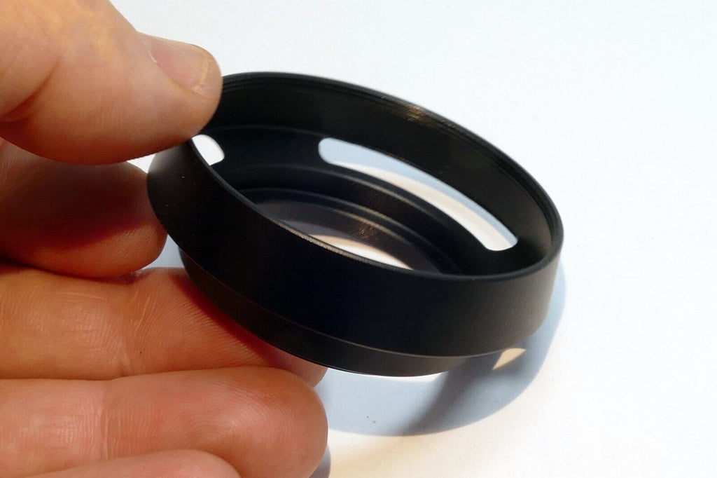 39mm Vented Lens hood shade Double threaded  (52mm front threads)
