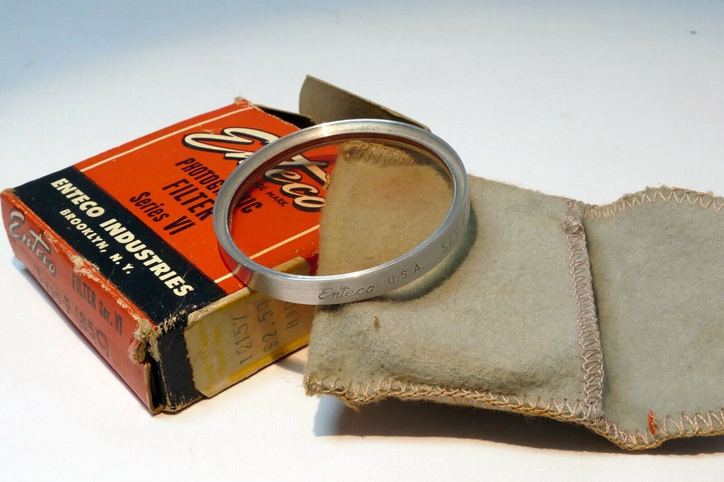 Enteco Lens filter drop in series 6 VI  85C Converts 4900°K to 3200°K Tungsten