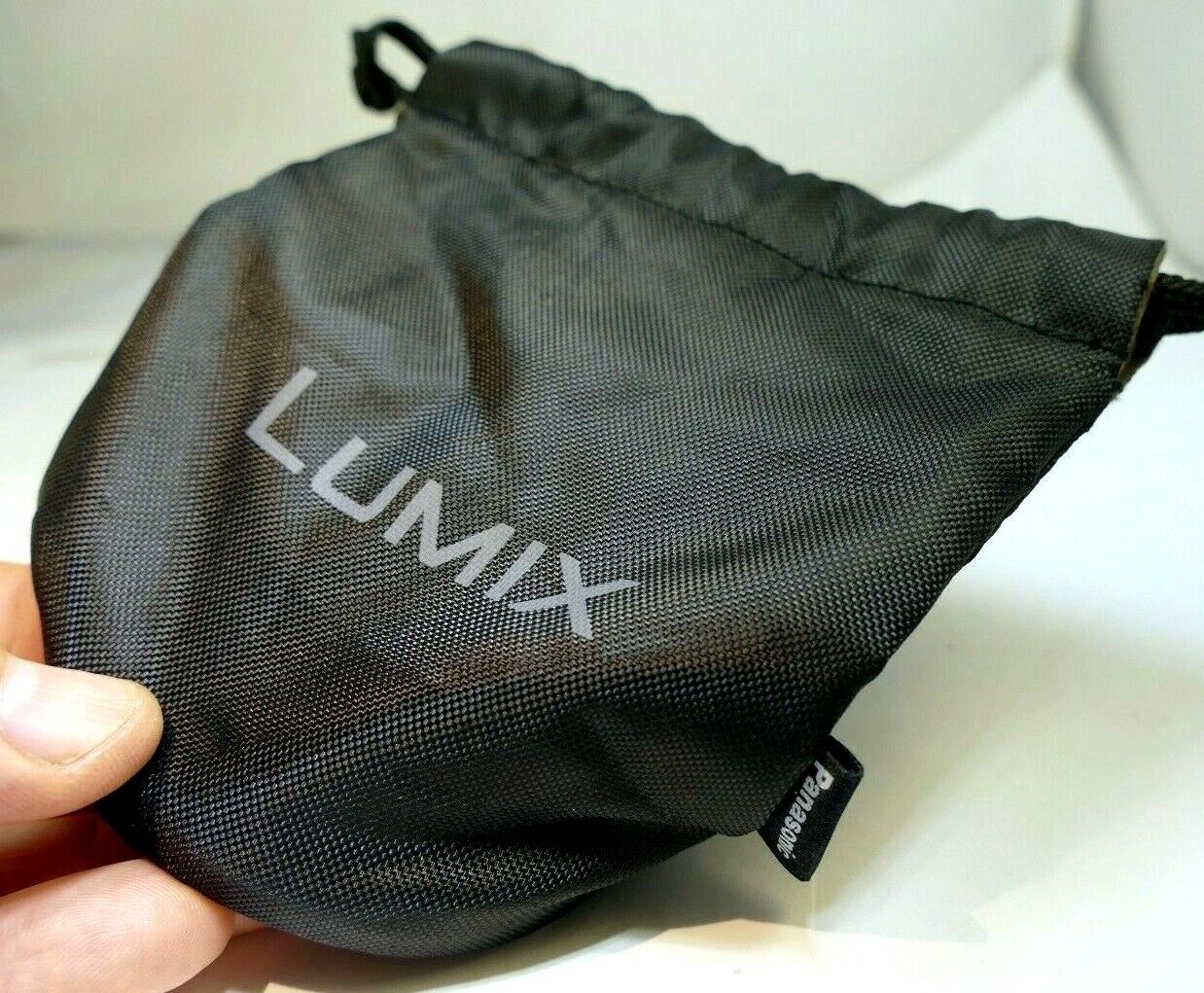 Panasonic Lumix canvas Lens Pouch Case 4x4" for M4/3 12-35mm f2.8