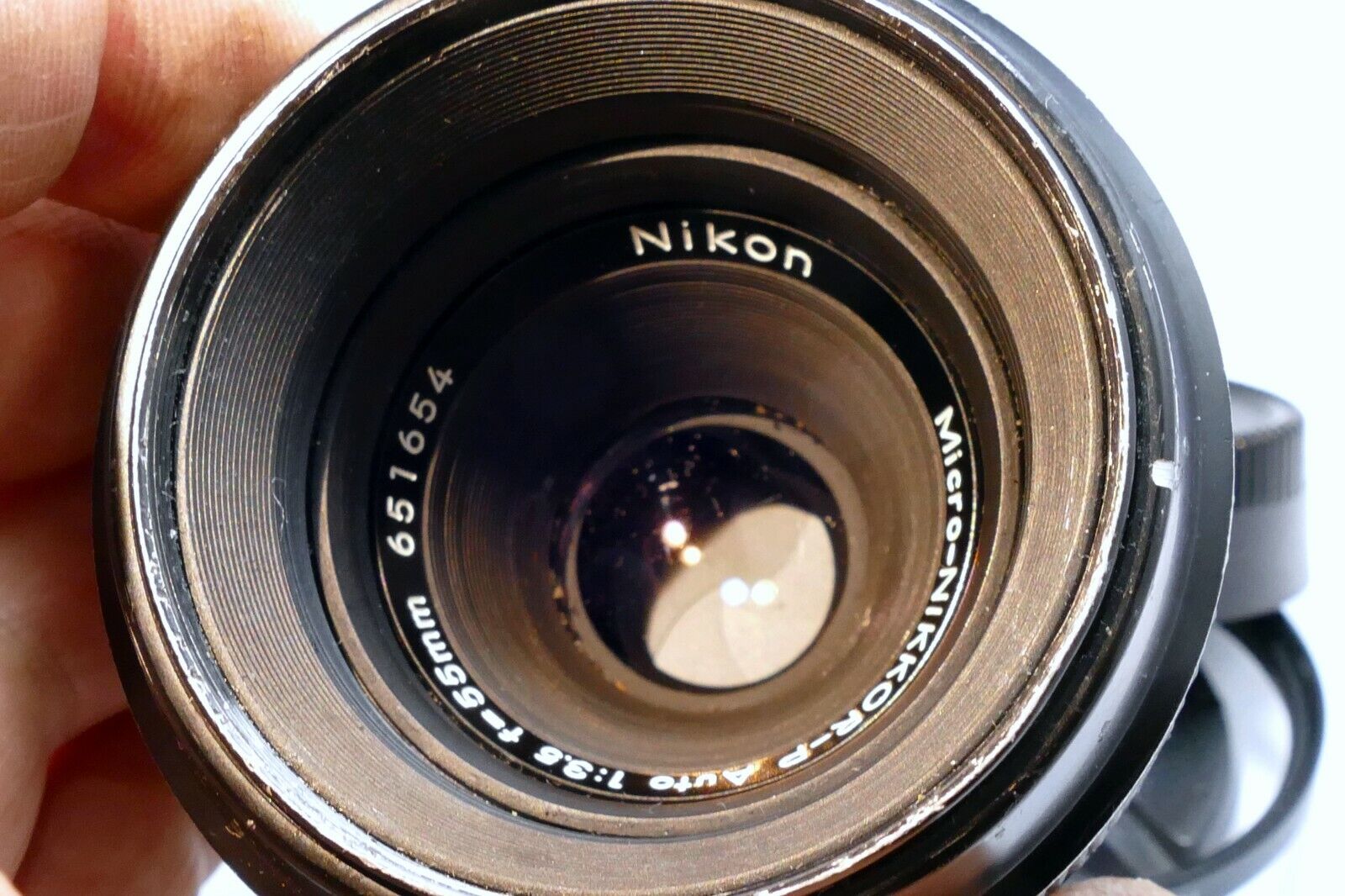 Nikon 55mm f3.5 Micro-Nikkor-P lens Non Ai close-up Non Ai F mount