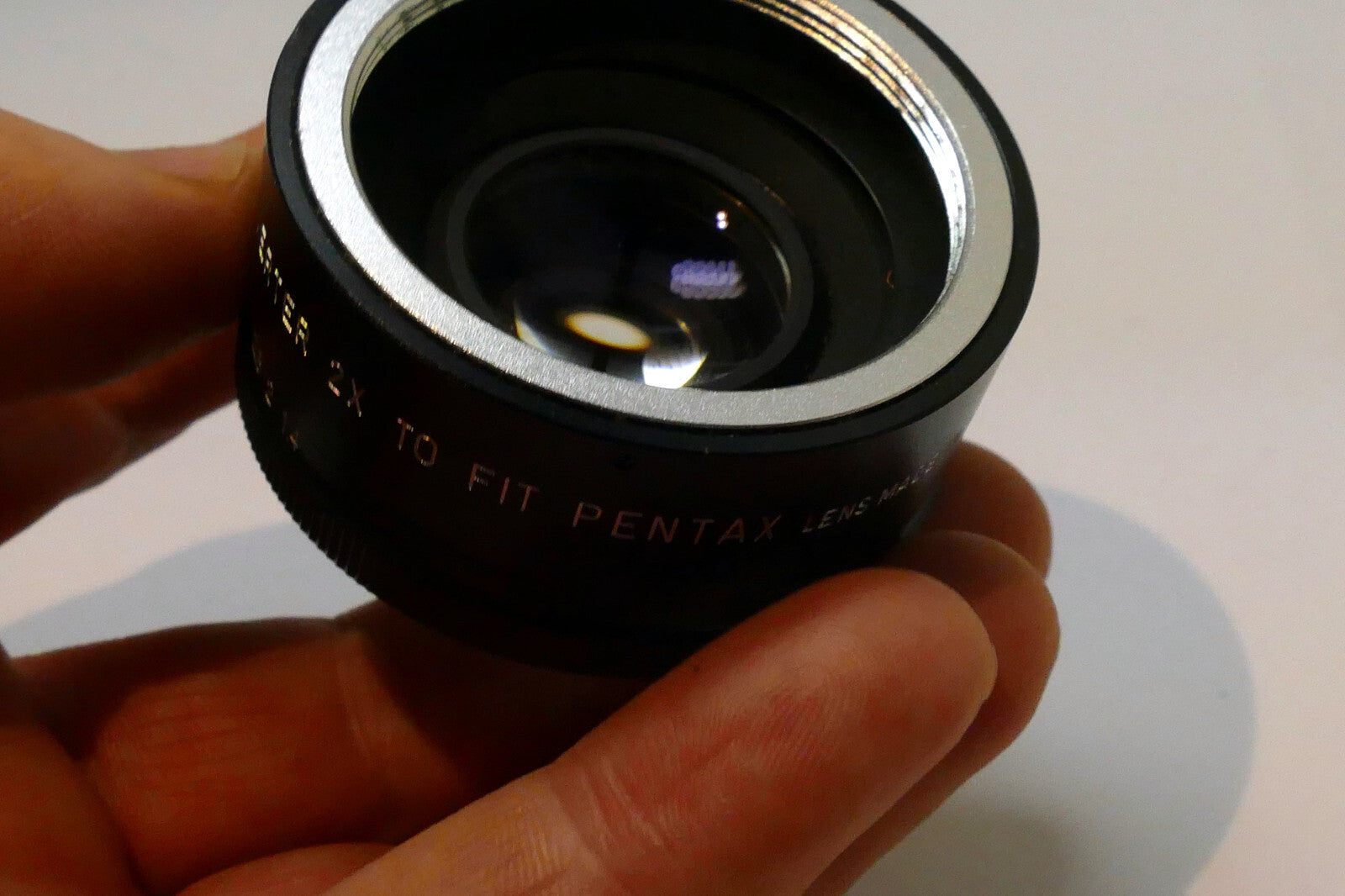 Camron 2X M42 Lens Tele-converter for Pentax - Universal mount w/ aperture ring