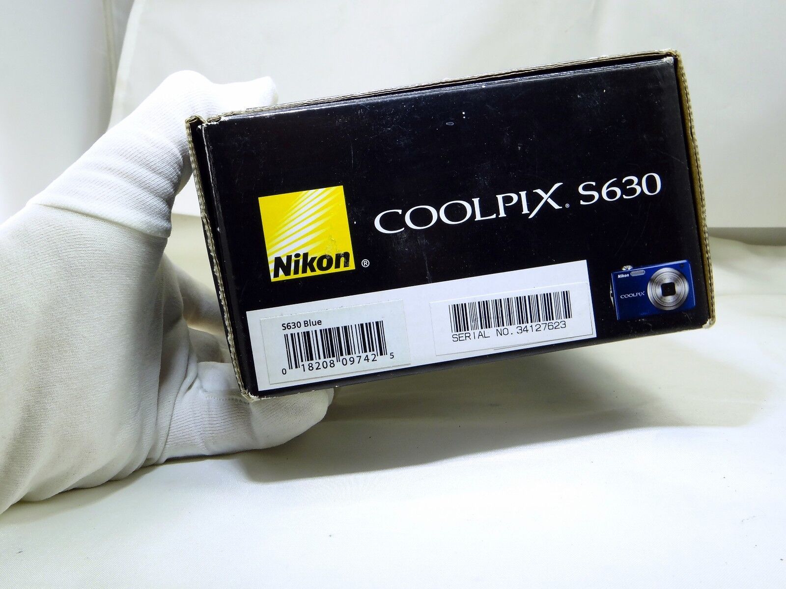 Empty Box  for Nikon Coolpix S630 camera