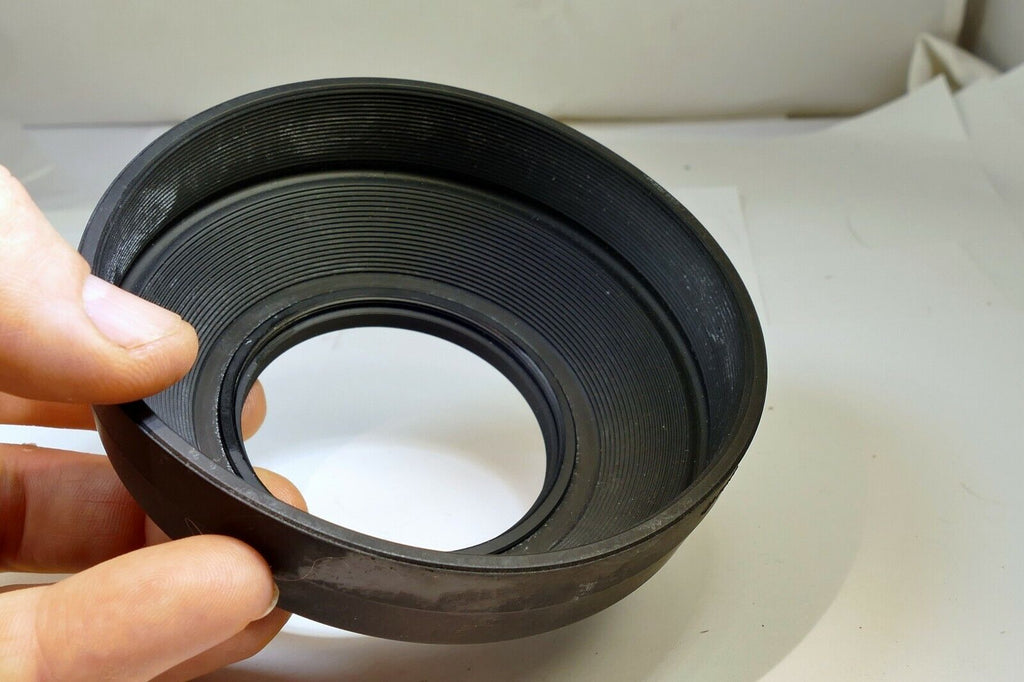 Mamiya 58mm Lens threaded Rubber Hood shade wide angle 55mm f2.8 Sekor C 645