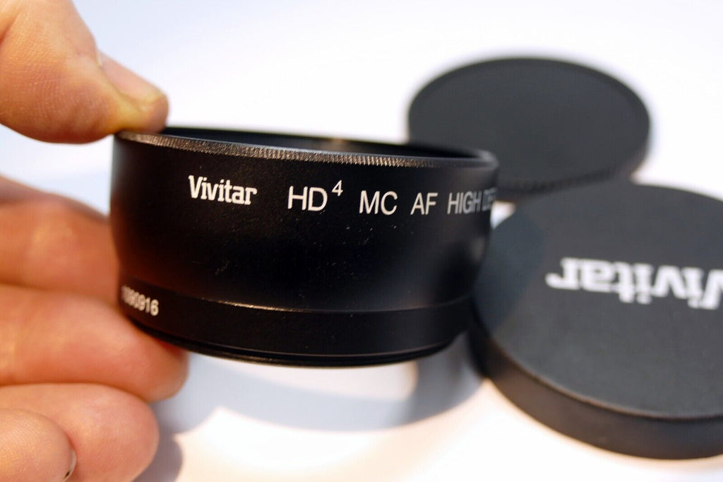 58mm threaded Vivitar  HD wide angle 0.43X AF lens AUX MC High Definition
