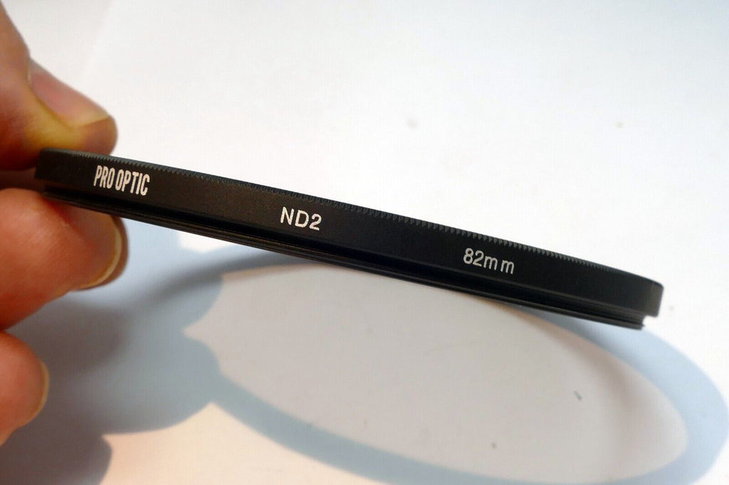 Pro Optic ND2  82mm  Filter  Neutral Density X2 NDX2 lens