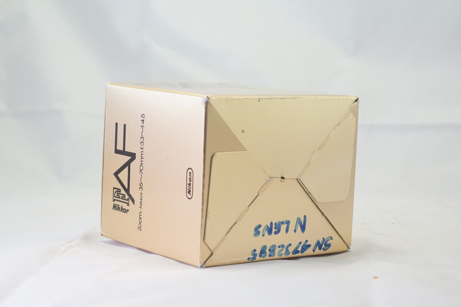 Empty Box for Nikon AF zoom  35-70mm f3.3-4.5  Nikkor  lens