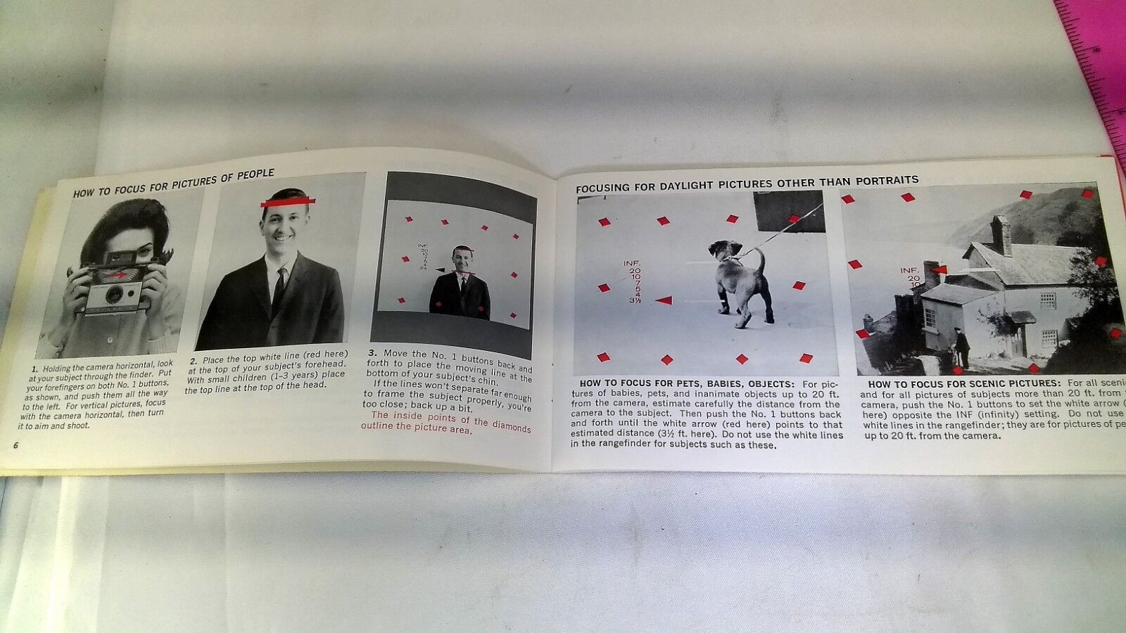 Polaroid Automatic 104 Land Camera Instruction Guide Manual English