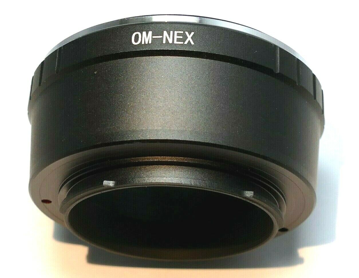 Olympus OM Lens to Sony NEX E Camera Mount Adapter ILCE α6600 α6500 α6100 α6000