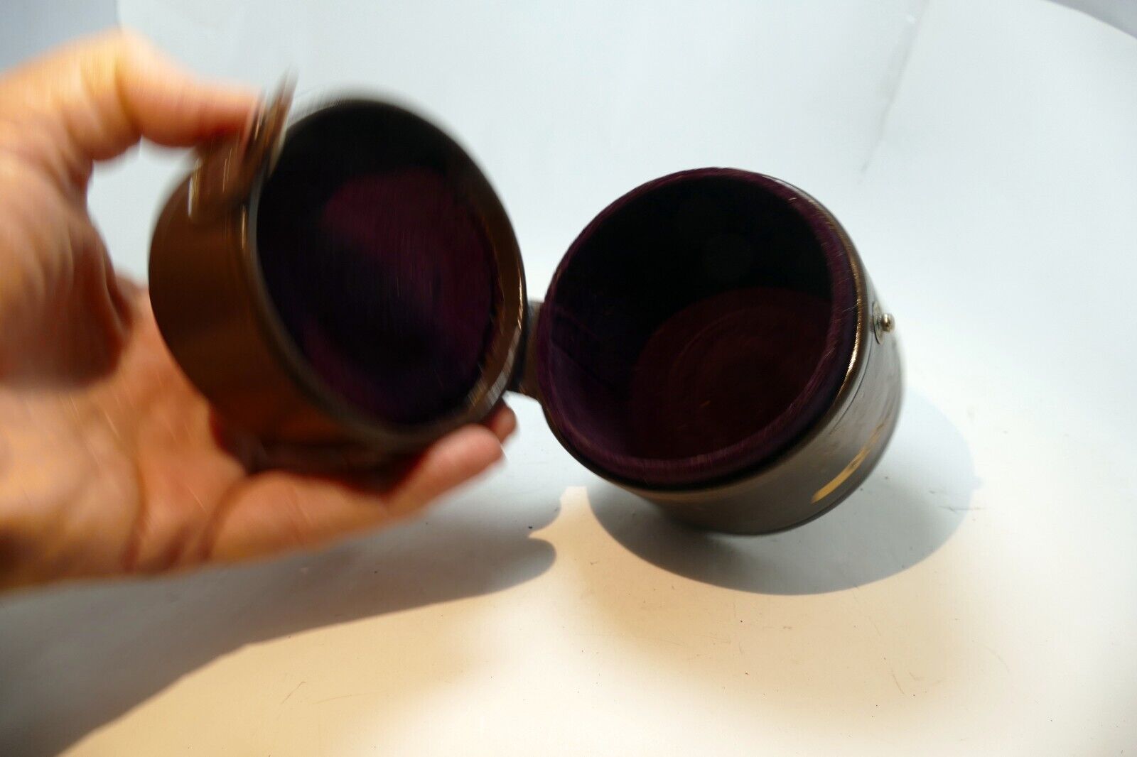 NIKON Nippon Kogaku Leather Hard Case for 28mm f2.8 f3.5 lens fits 50mm f1.8