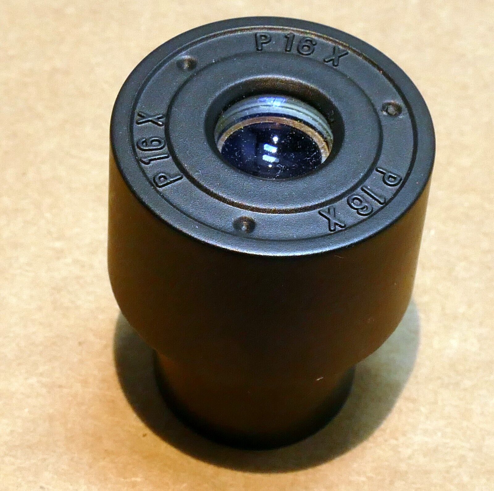 P16x Objective Microscope Eye Piece, 1-5/8'' Oal X 7/8'' W