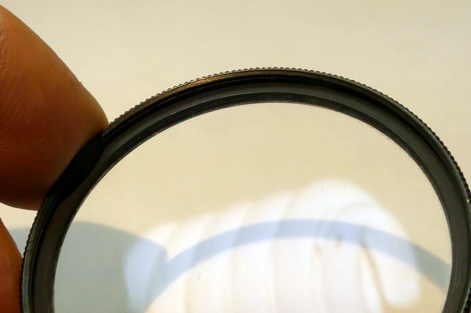 Nikon Nikkor 52mm L39 Filter UV Haze  - genuine , with coating separation