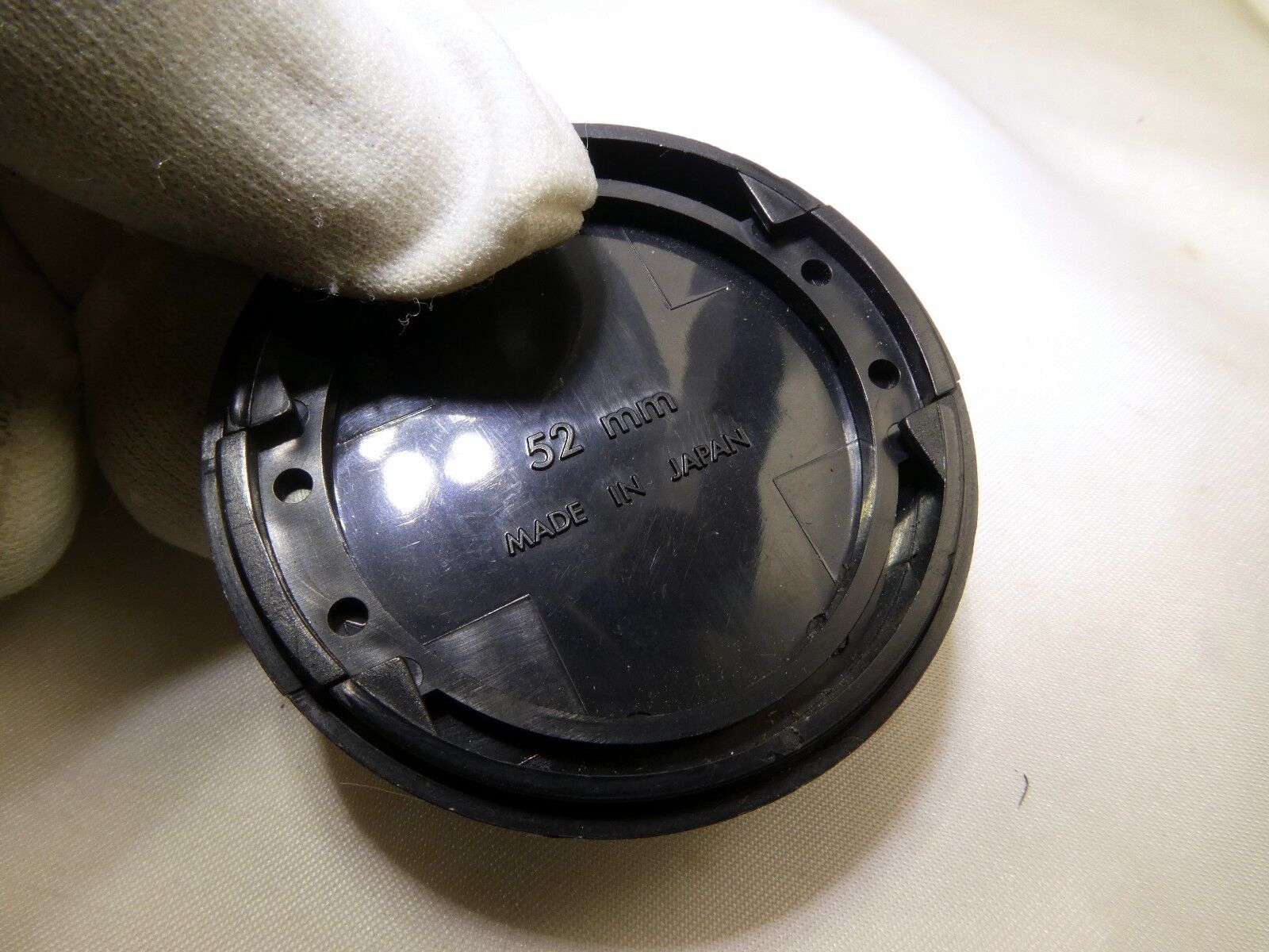 Sigma 52mm Front Lens Cap Snap on type all Black