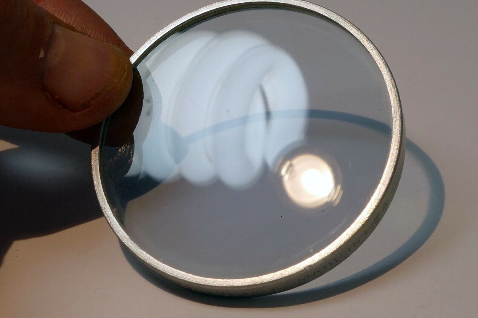 Kodak Wratten Series 7 VII 50.8mm filter drop in 82A light blue cooling