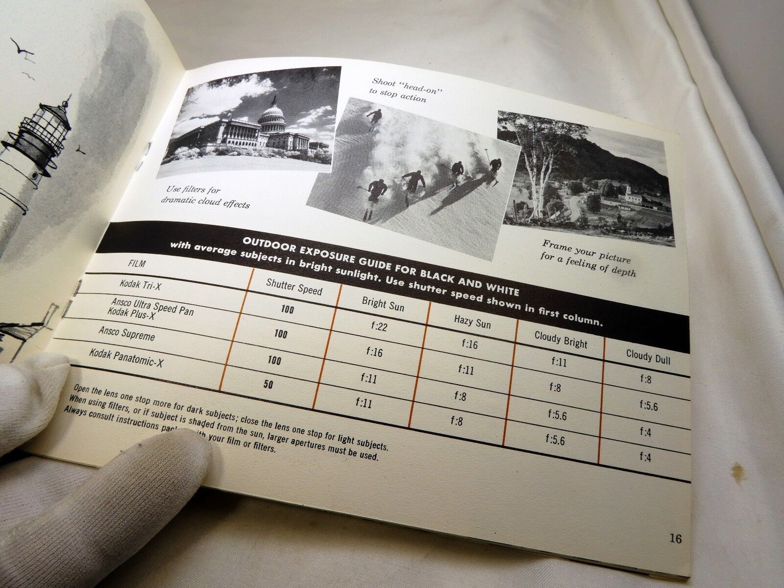Argus C-44 rangefinder  Camera Instructions Guide Manual English