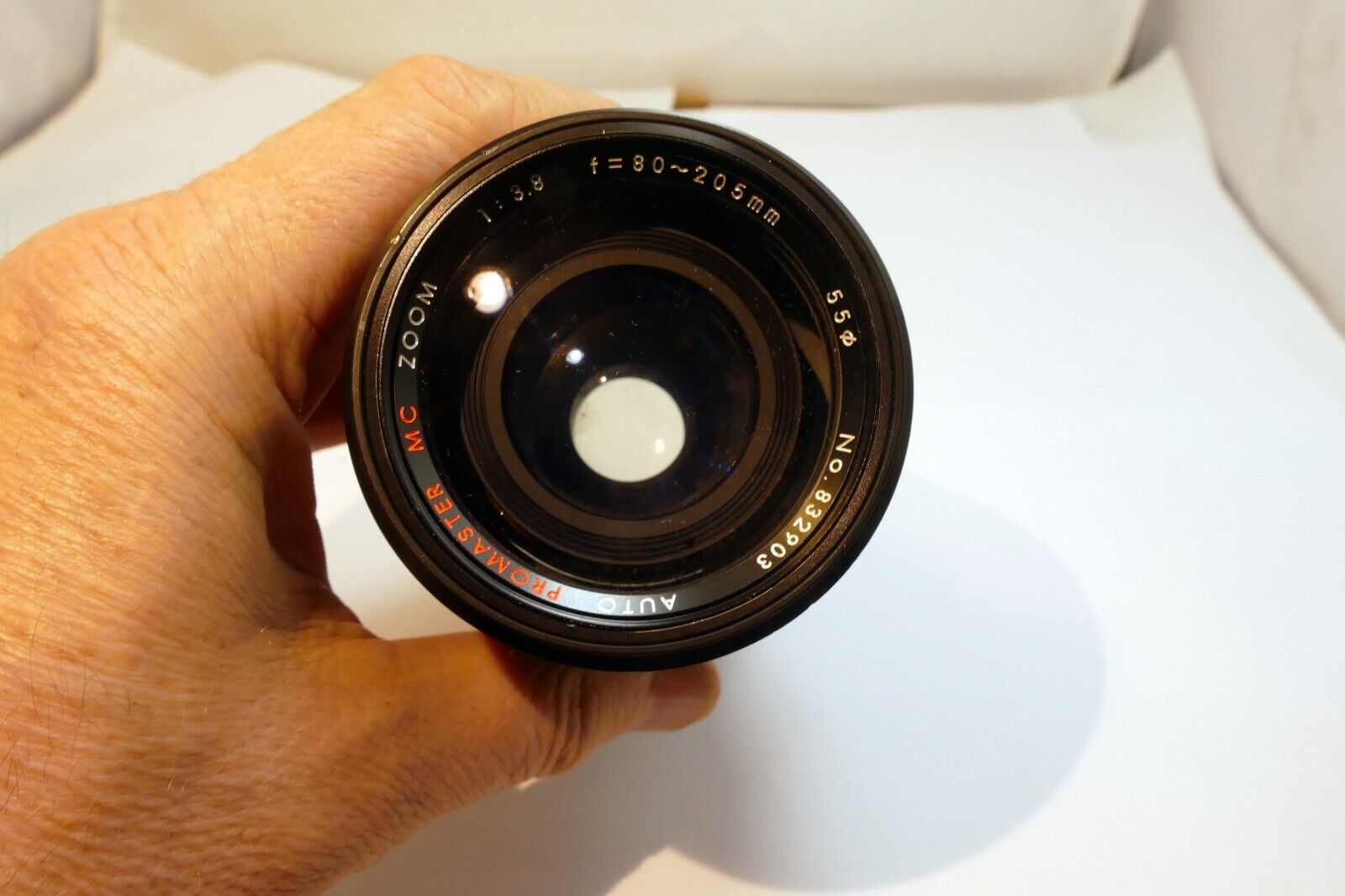 Promaster 80-205mm f3.8  lens with FUNGUS for Olympus OM (AS IS Parts or Repair)