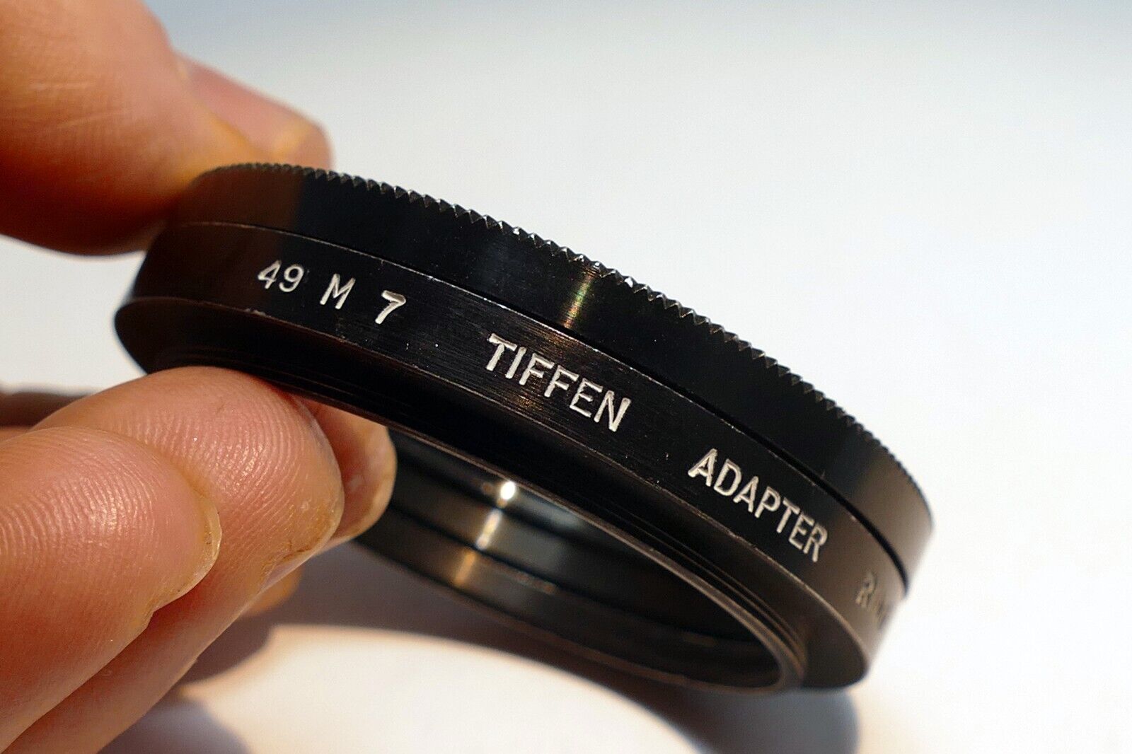 49mm to series 7 VII (54mm) Threaded Step-up Ring adapter for filter Holder