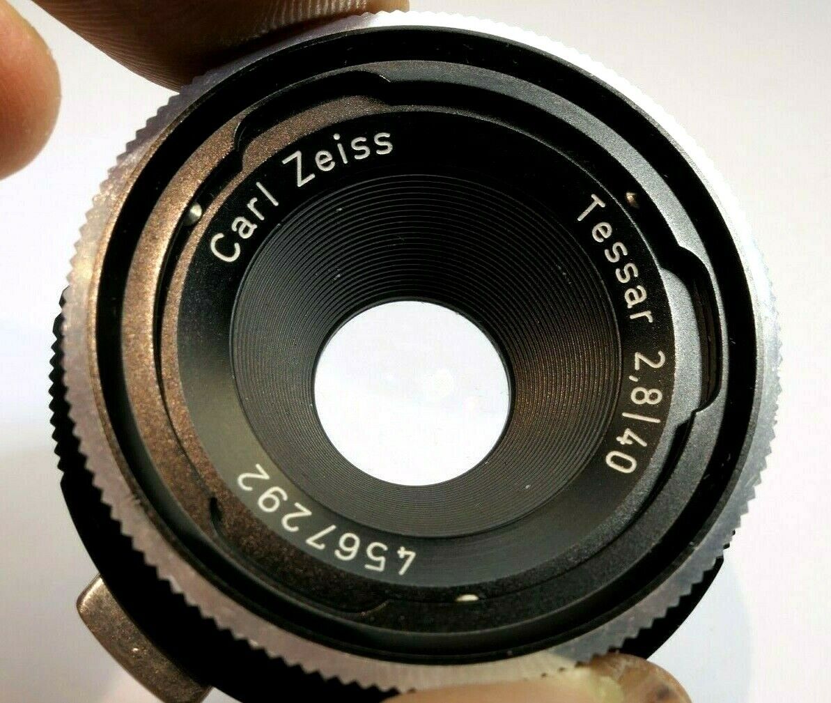 Carl Zeiss Tessar 40mm f2.8 LENS for Rolleiflex SL cameras Parts repair AS IS