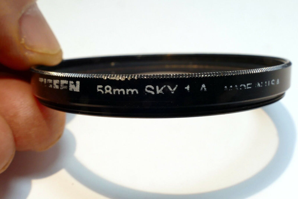 Tiffen Sky 1A 58mm Filter Skylight A-1  made in USA