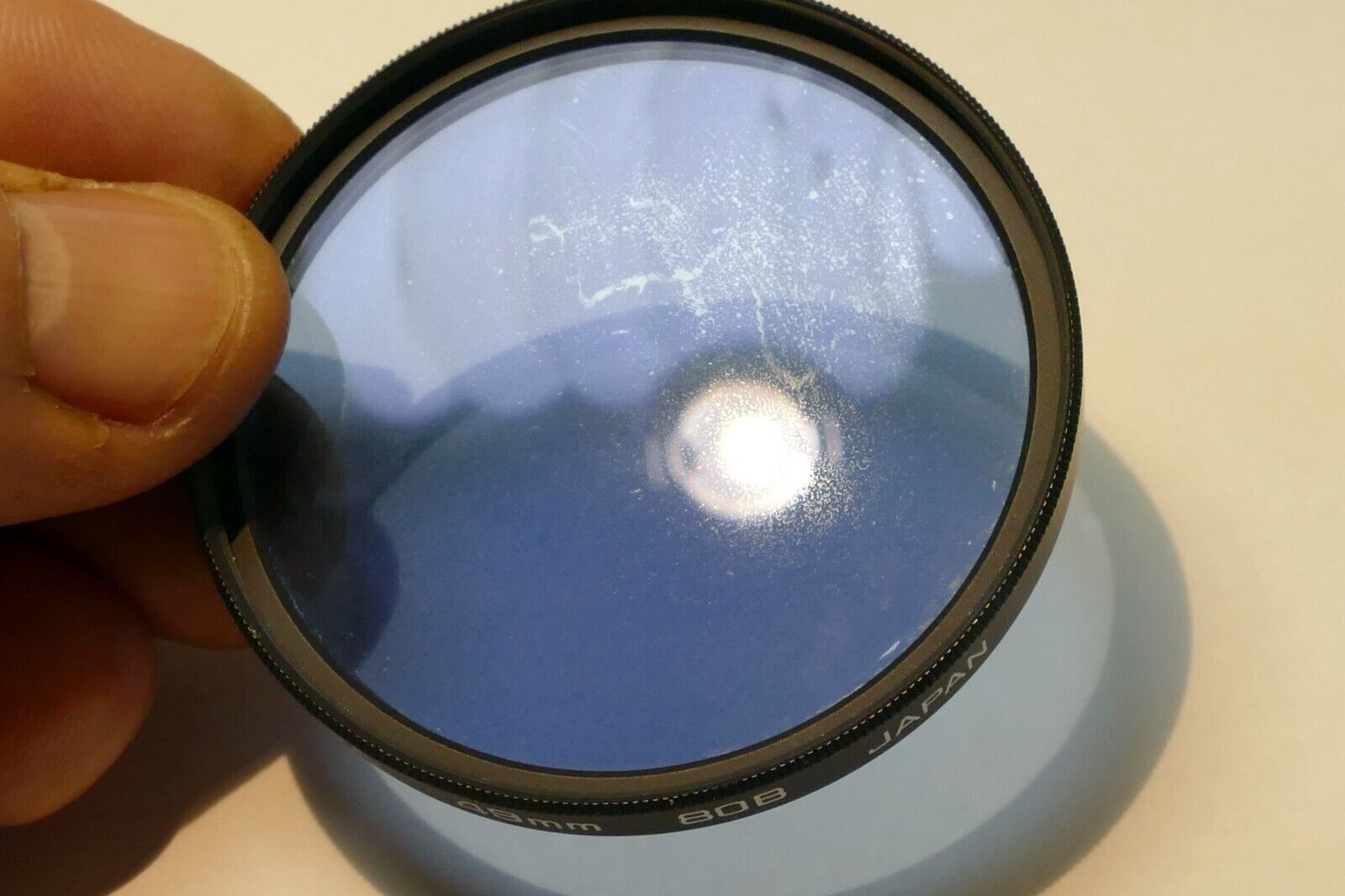 Hoya 80B 49mm Lens Filter Made in Japan cooling