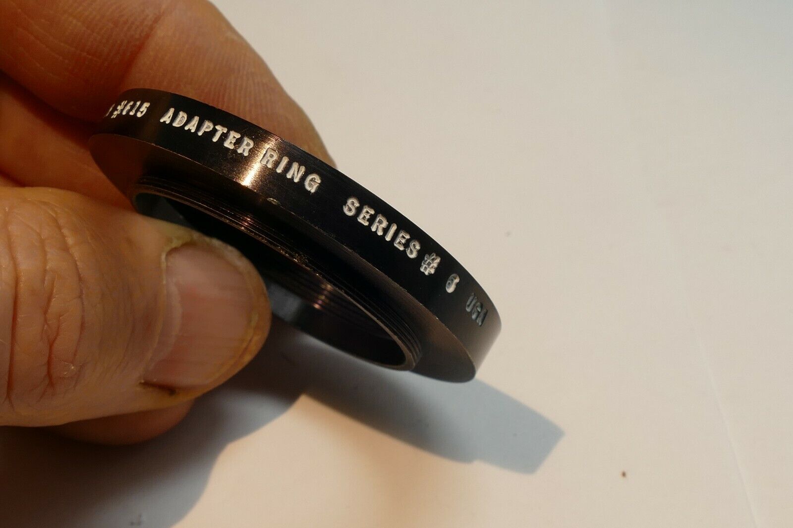 36mm (screw in) to series 6 VI (44mm) adapter filter holder  #615 Tiffen USA