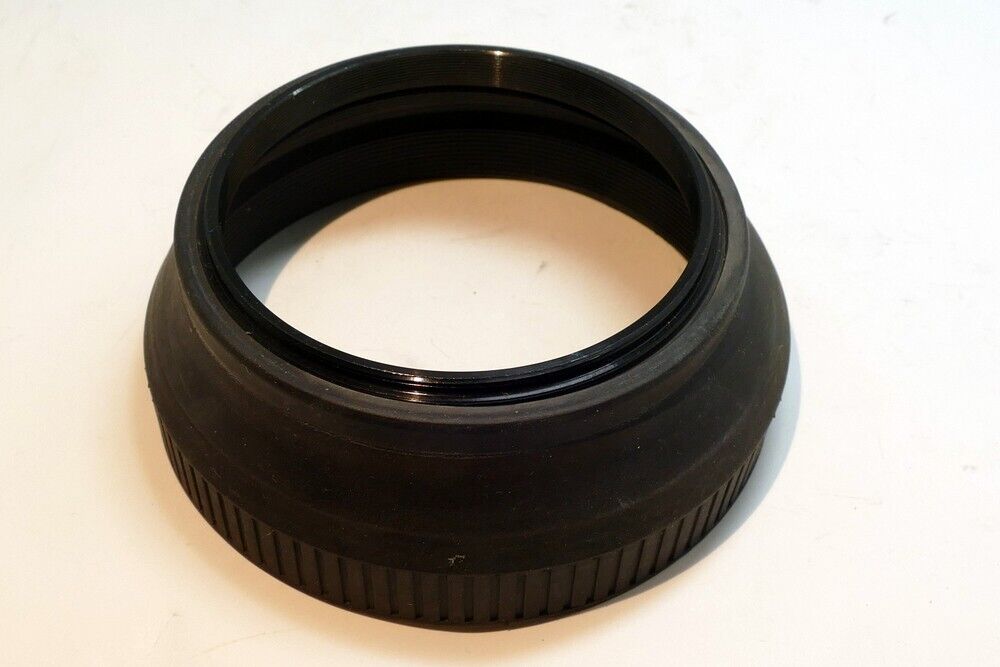 72mm Rubber Lens Hood Shade double threaded zoom 28-200mm