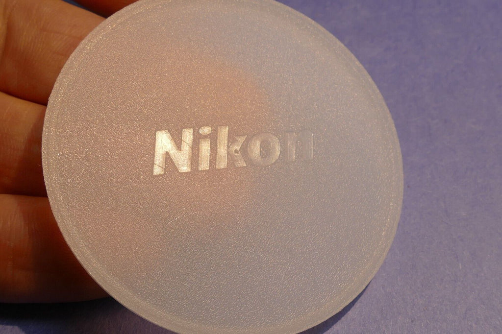 Nikon F Camera Body Cap Dust cover slip on type White   Genuine OEM FM