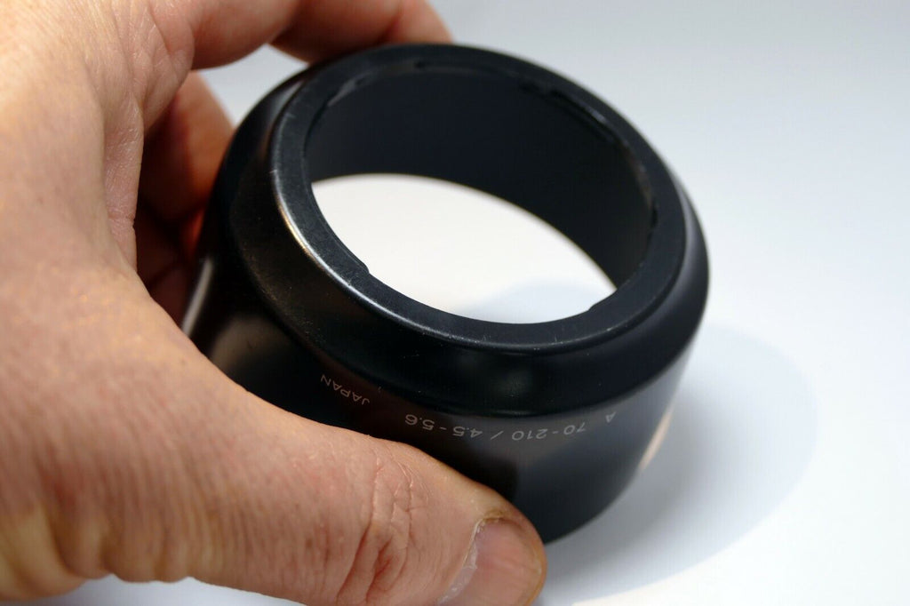 Minolta Maxxum A 70-210mm f4.5-5.6 AF Lens Hood 49mm genuine