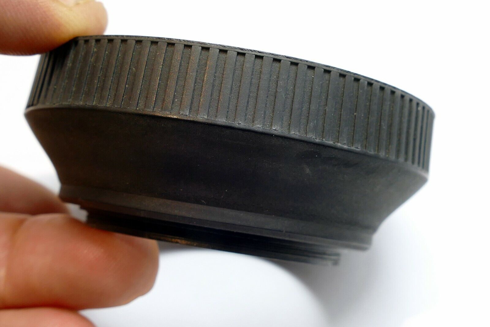 49mm Rubber Collapsible Lens Hood Shade screw in for 50mm f1.6 f1.9 normal