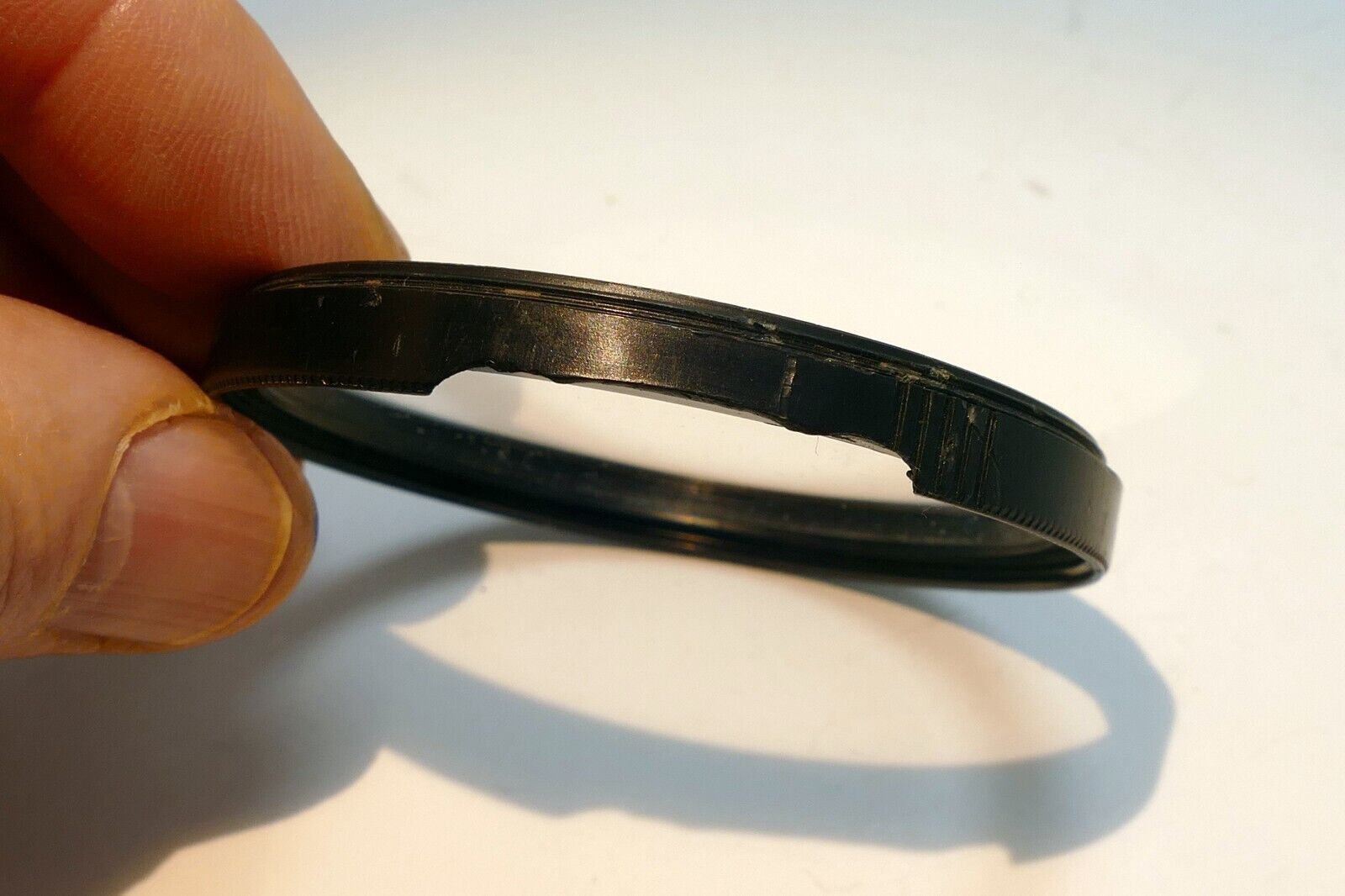 Rolev M.G. 55mm Filter UV ( with damaged rim)