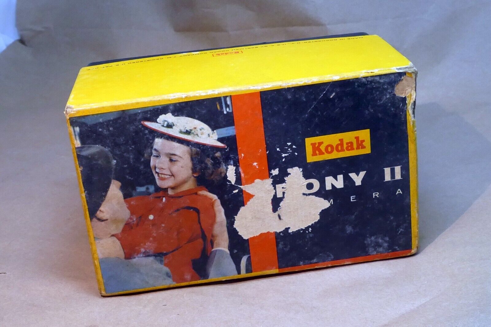 Kodak PONY II No. 51 Empty Box (only ) for camera vintage
