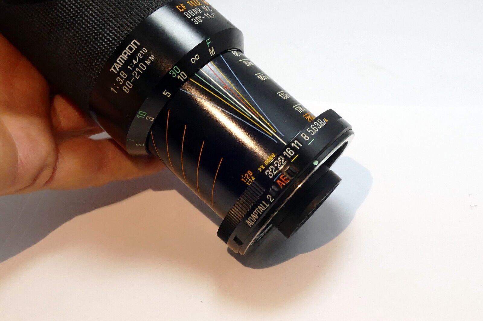 Tamron Adaptall 2 80-210mm f3.8-4 lens (missing Adaptall 2 mount)