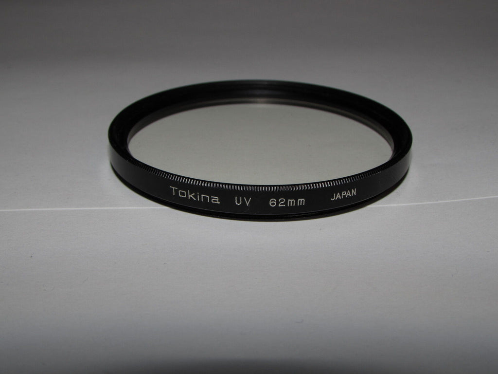 genuine Tokina UV 62mm Lens Filter Made in Japan coating scratched by cleaning