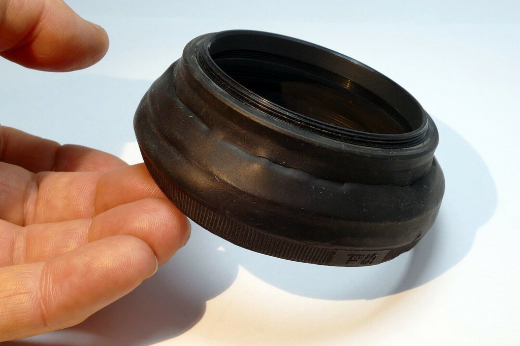 67mm Lens Hood Shade collapsible Rubber  telephoto double threaded