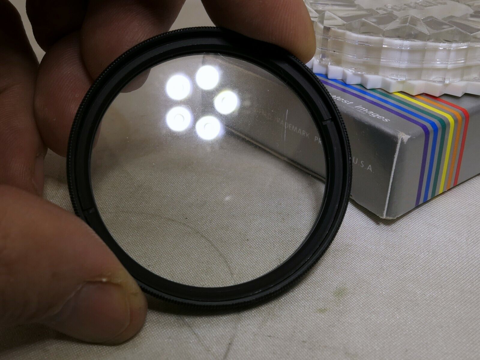 Tiffen 52mm Haze-1 UV  Lens Filter made in USA Clear-UV - Boxed mint