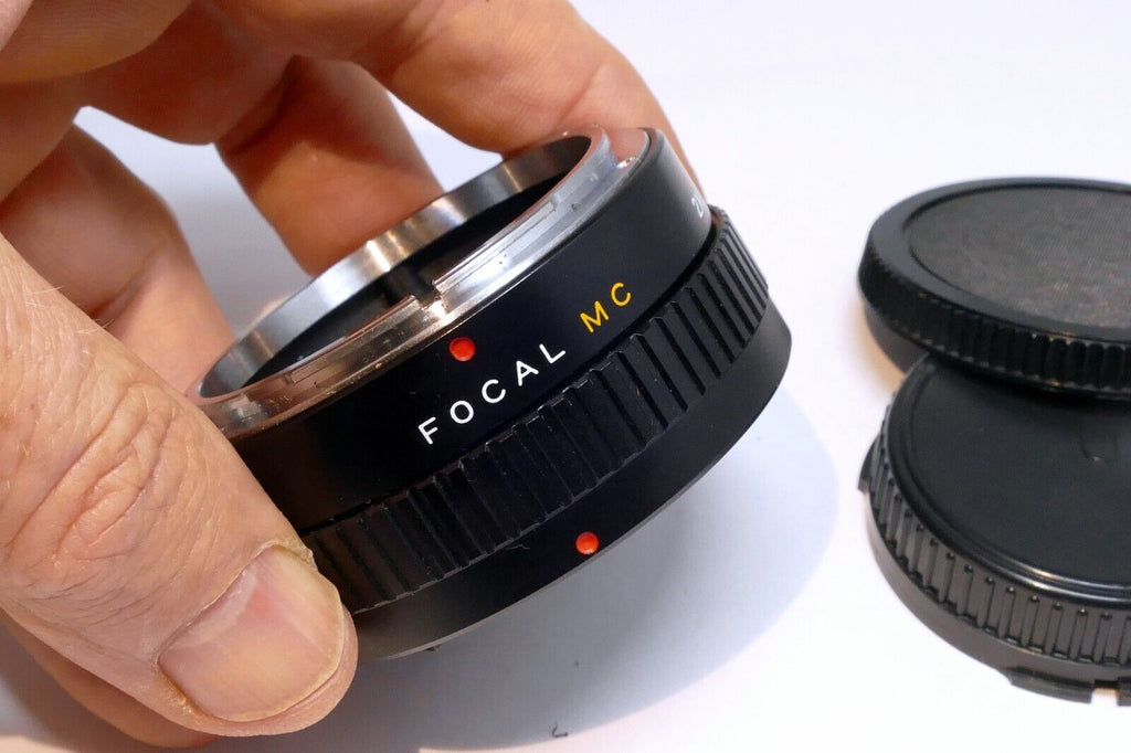 Focal Multi-Coated 2X Lens teleconverter for FD Canon mount manual focus lens