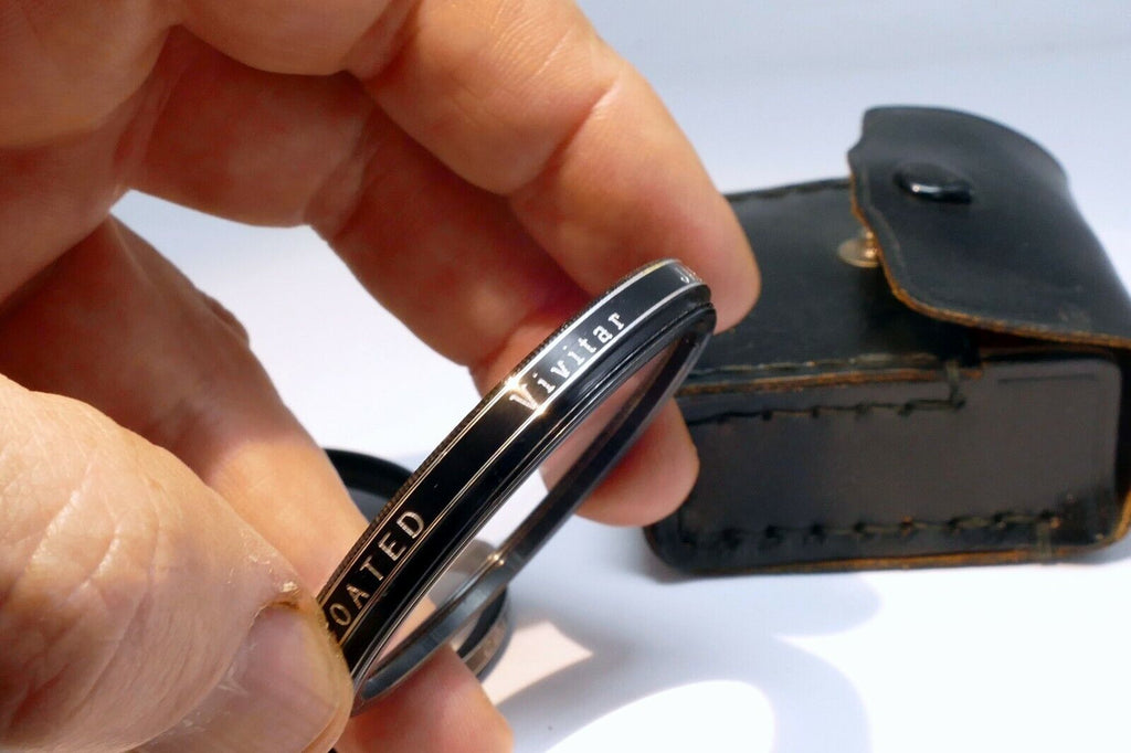 Vivitar Macro Lens 52mm +1 +2 +3 Filters threads screw in close-up   set kit