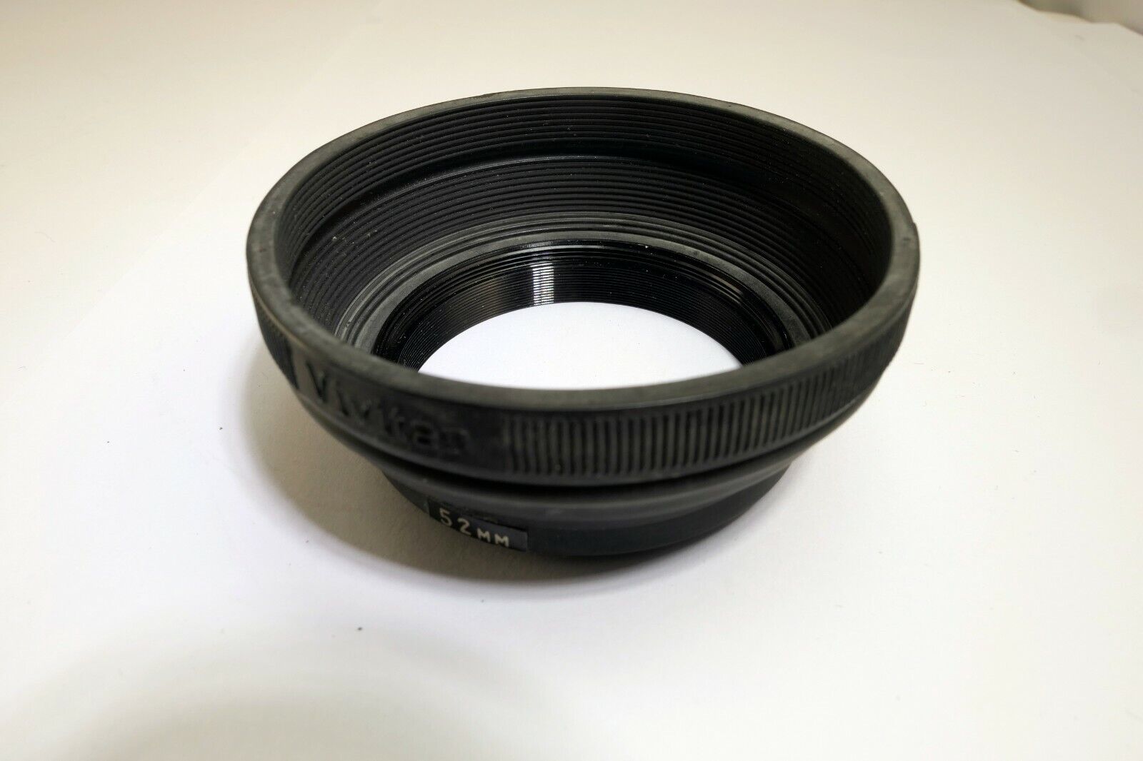 Vivitar 52mm Collapsible Rubber Lens Hood Shade double threaded 50mm f1.8 lens