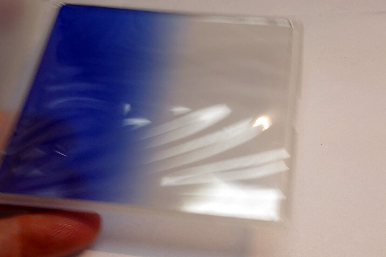 Blue Graduated Gradual Filter 84X95mm square drop in for Cokin M  P system