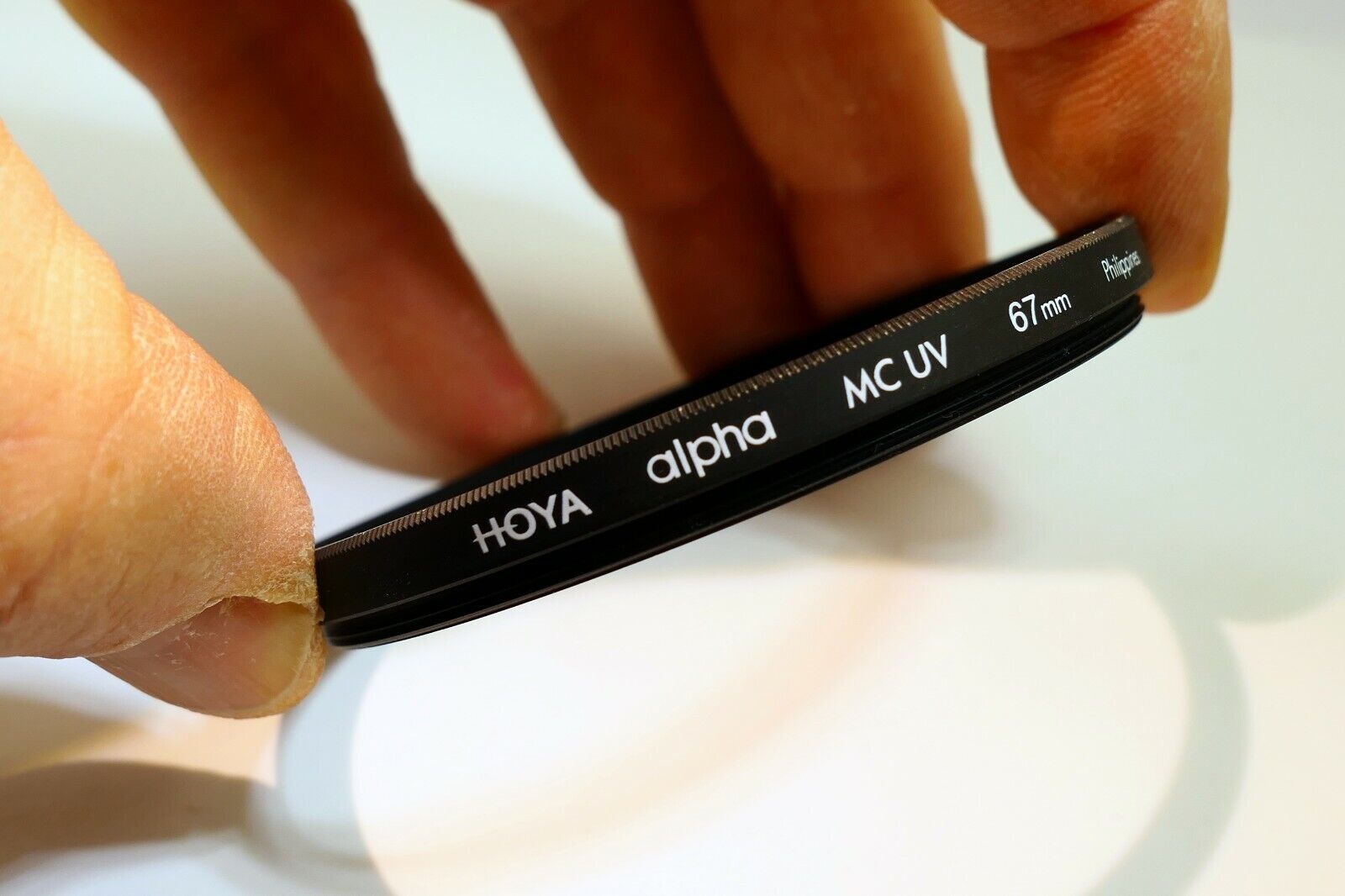 Hoya Alpha UV 67 mm filter MC multi-coated made in Philippines