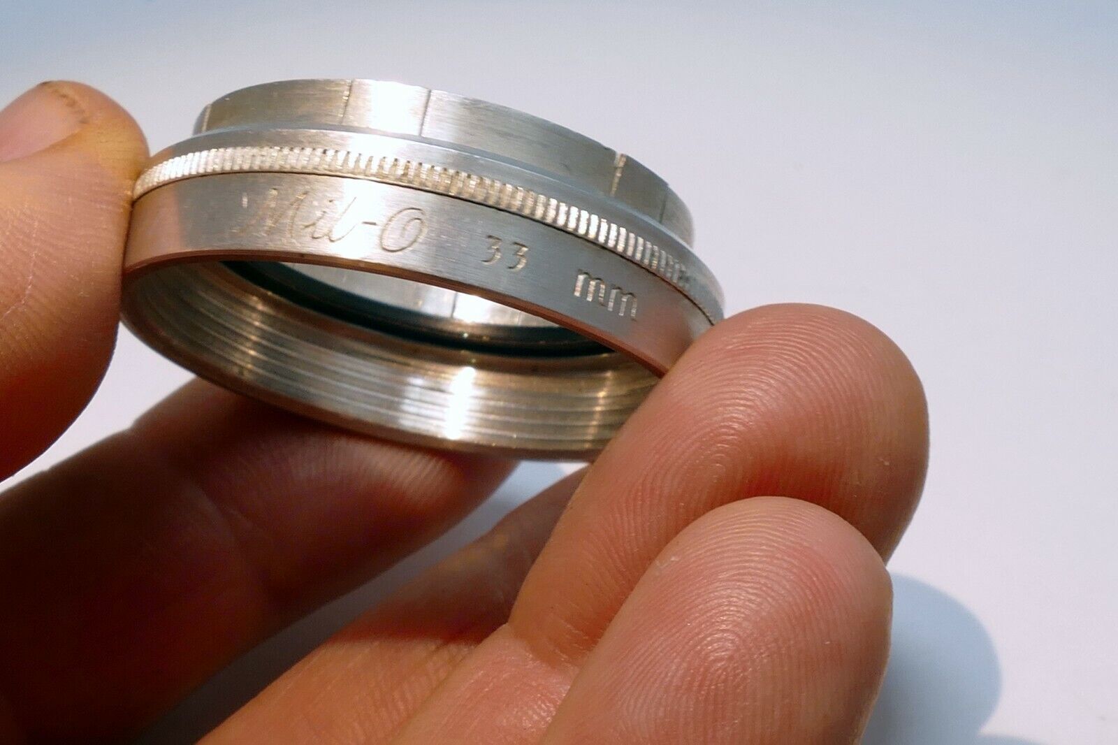 Milo 33mm Filter adapter holder Filter for drop in filters