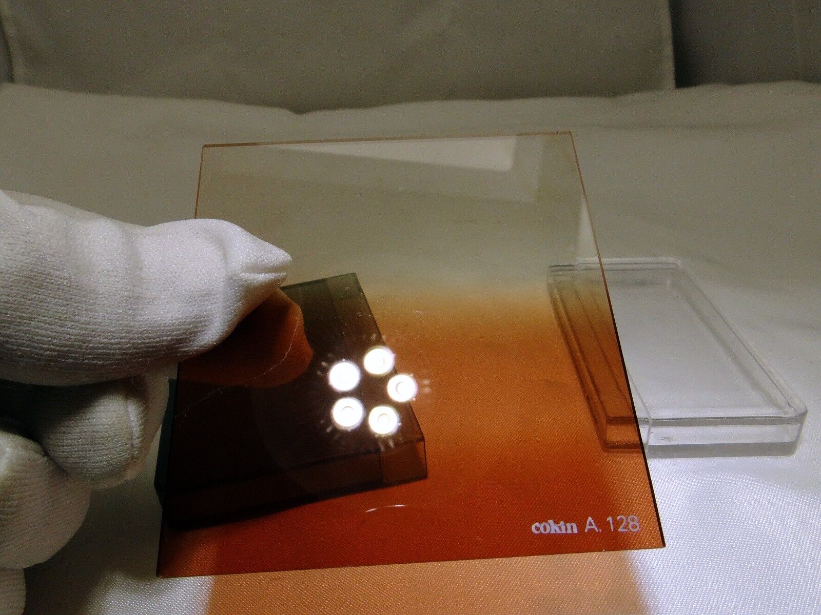 Cokin A 128 Gradual Pink P1 Light Sepia Graduated Filter