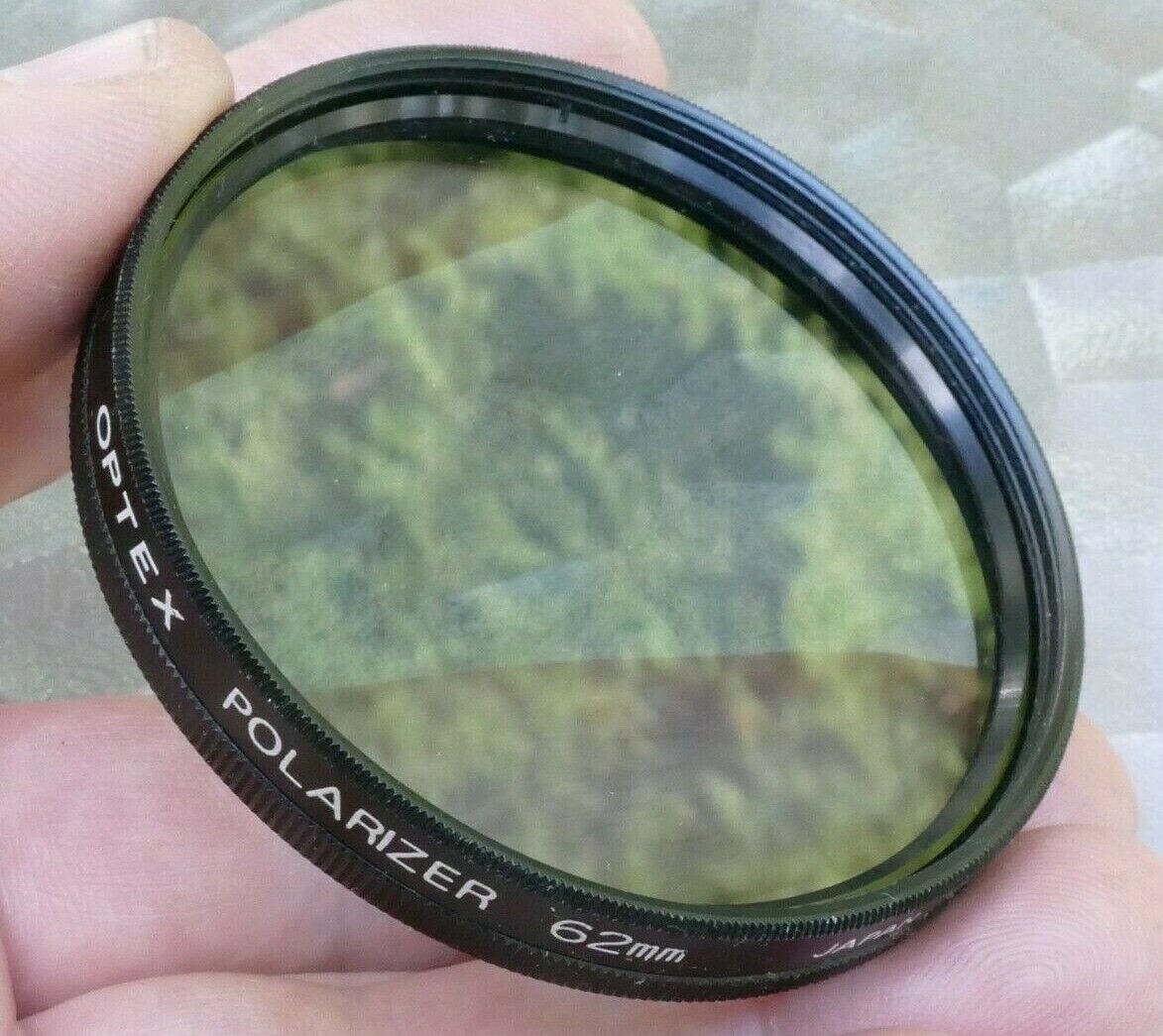 Optex  PL Polarizing Polar 62mm Lens Filter