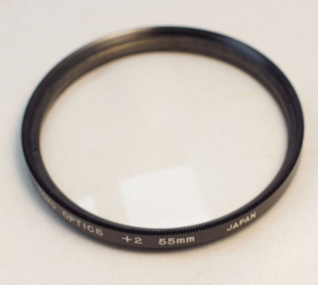 Toyo Optics +2 close-up Macro Lens filter 55mm made in Japan