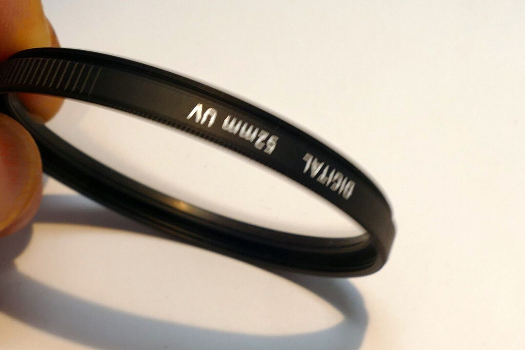 Promaster  UV Haze 52mm Lens Filter Digital Low Slim profile wide angle lenses