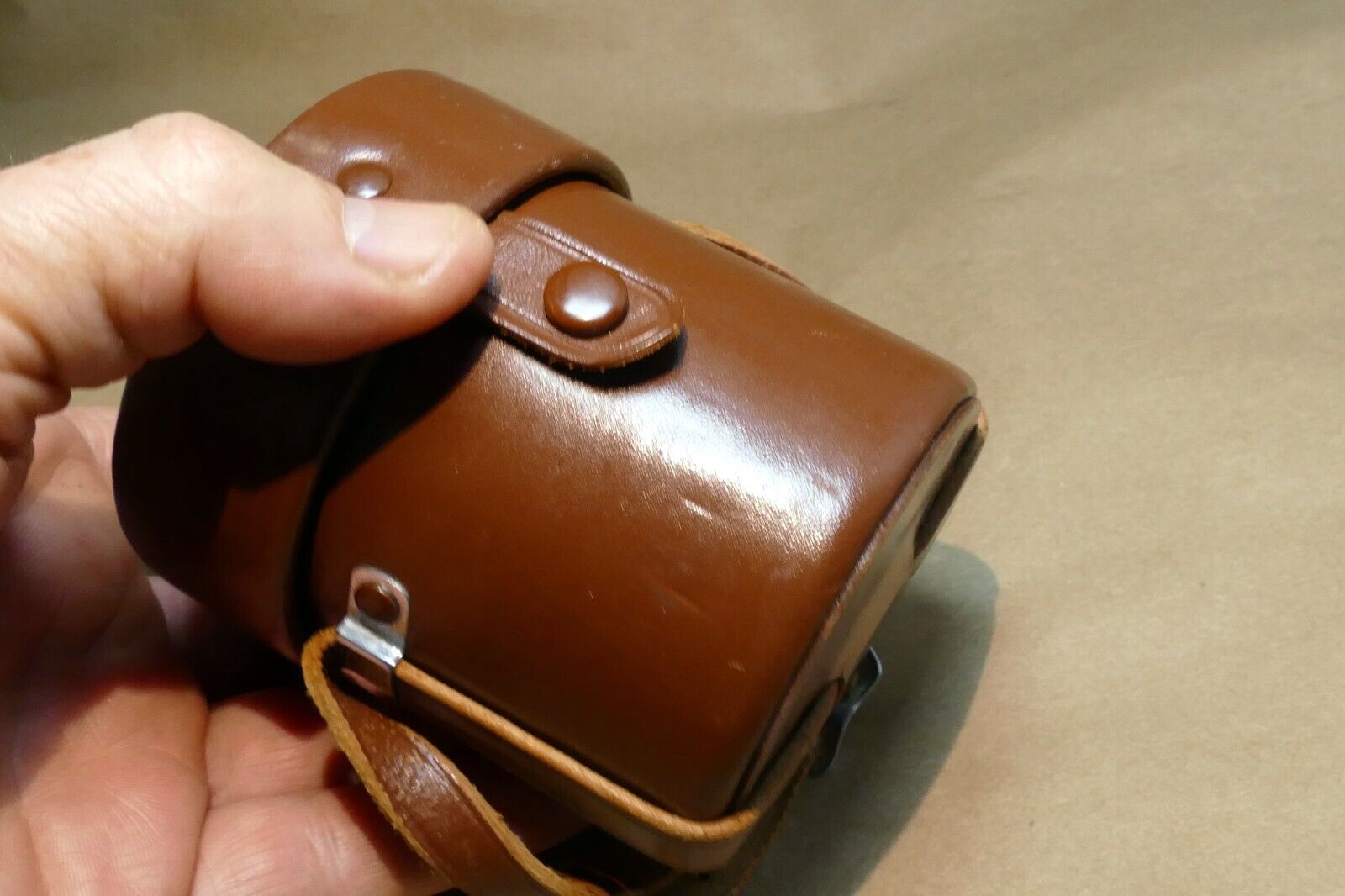 Ansco  Lens case small 3X3"  Agfa