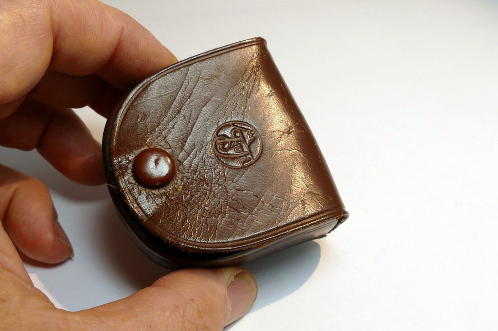 Leather soft pouch case for  Fuji series 6 hood  2X2X1"