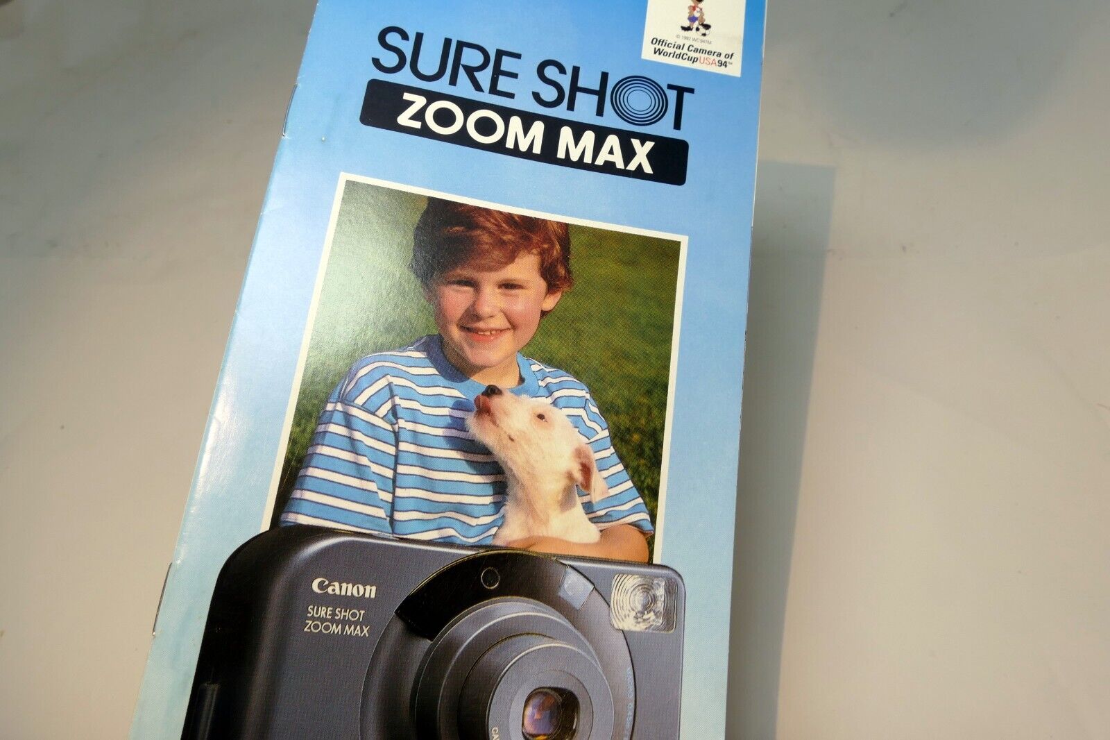 Canon Sure Shot Zoom Max Camera 35mm Brochure 1993 advertisement add